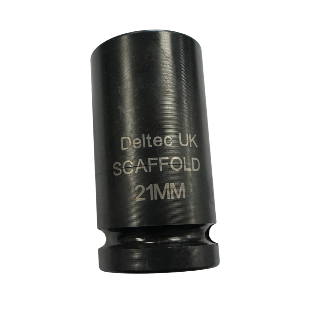 Six Point 1/2" Square Drive 21mm Scaffolding Socket (58mm long)