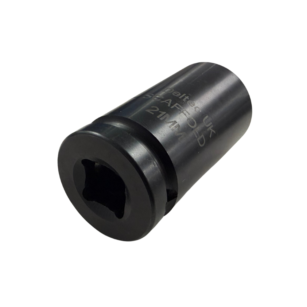Twelve Point 1/2″ Square Drive 21mm Scaffolding Socket (58mm long)