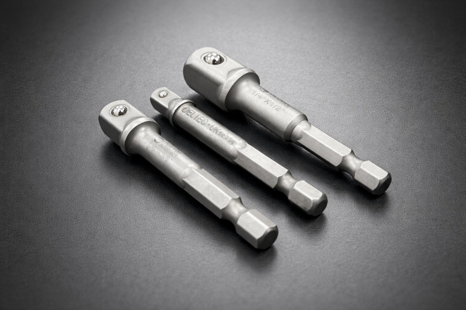 DRILL ADAPTOR SETS 1/4 3/8 1/2